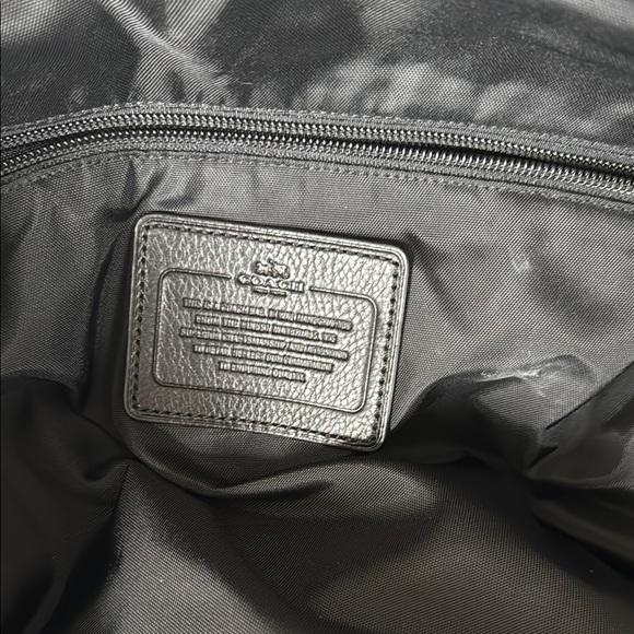 Coach Black Leather Men's Bag - Picture 3 of 3